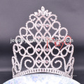 Big Beauty Pageants Rhinestone Tiaras Grande Tall Coronas AB de cristal